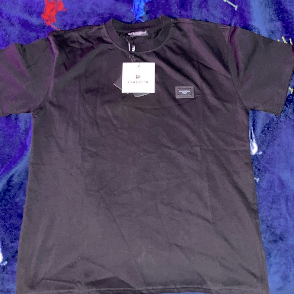 All black dolce and Gabbana Tee-Shirt